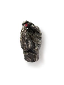 SMALL HAND with RUBIES BROOCH